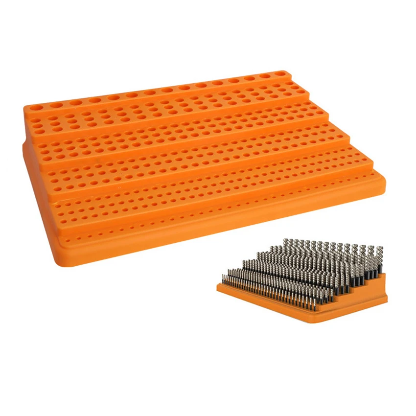 Router Bit Storage Tray 367 Holes for 4/6/8/10/12/16mm Diameter Router Bits, Milling Cutter Bit Storage Box Organizer large tool bag