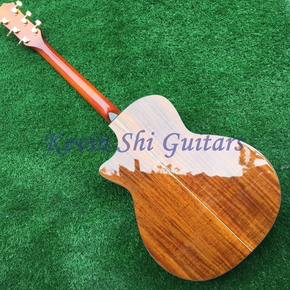 Cutaway KOA body K24 Акустическая гитара все KOA K24ce электроакустическая гитара натуральная KOA K24c Акустическая гитара