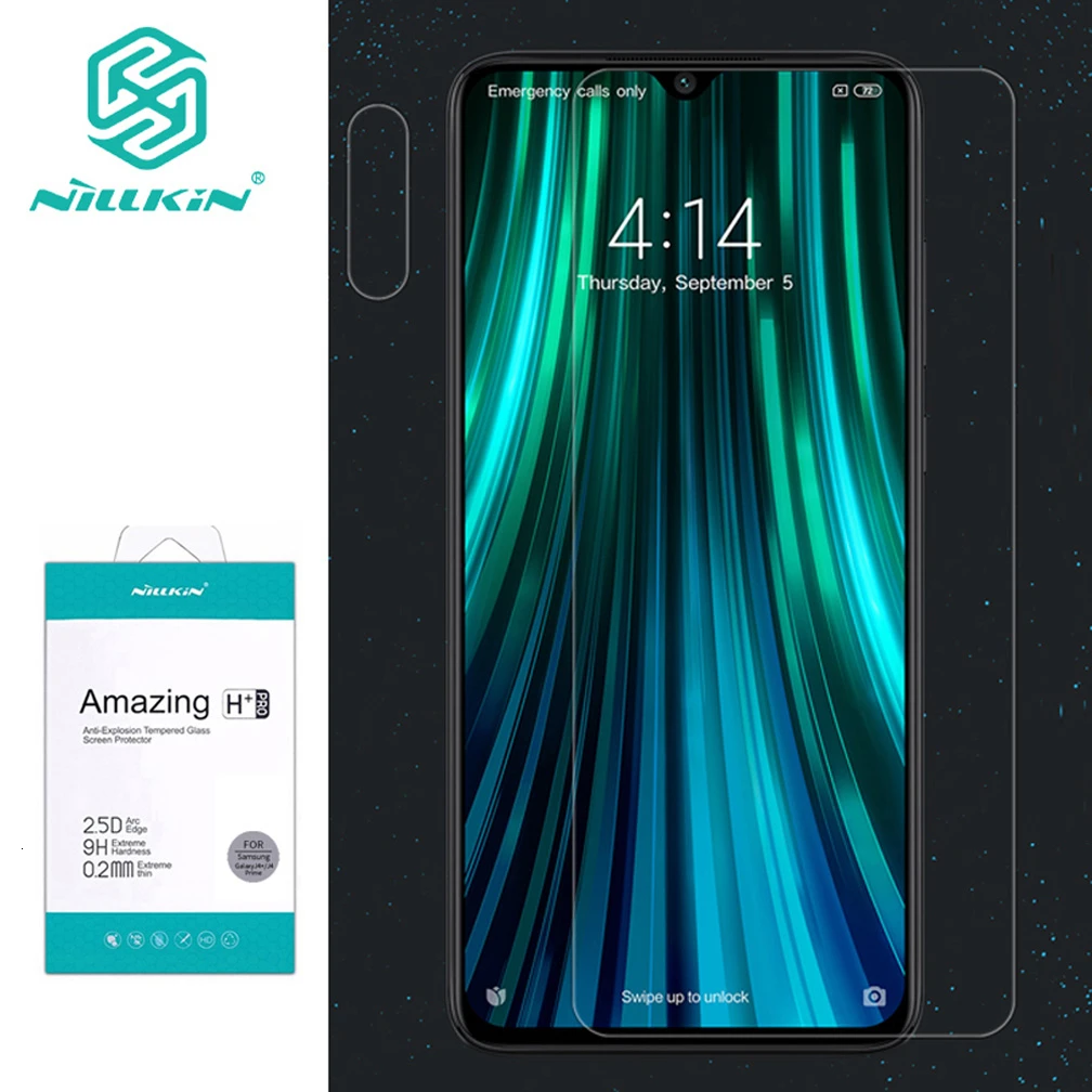 NILLKIN Закаленное стекло пленка для Xiaomi Redmi Note 8 pro Amazing H/H+ Pro Nano Анти-взрыв 9H жесткий защитный экран протектор