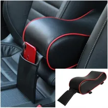 Кожаная Автомобильная центральная консоль подлокотник коробка накладка Пены Памяти автомобильный Подлокотник Накладка для BMW Все серии 1 2 3 4 5 6 7 X E F-series E46 E90 X1