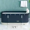 120 X 55 X 50 cm Bathtub Set Portable Folding Tub Bucket Kit For Adult Family PVC Beauty Spa Bathtub Baby Bath Tub Bath Bucket ► Photo 1/6