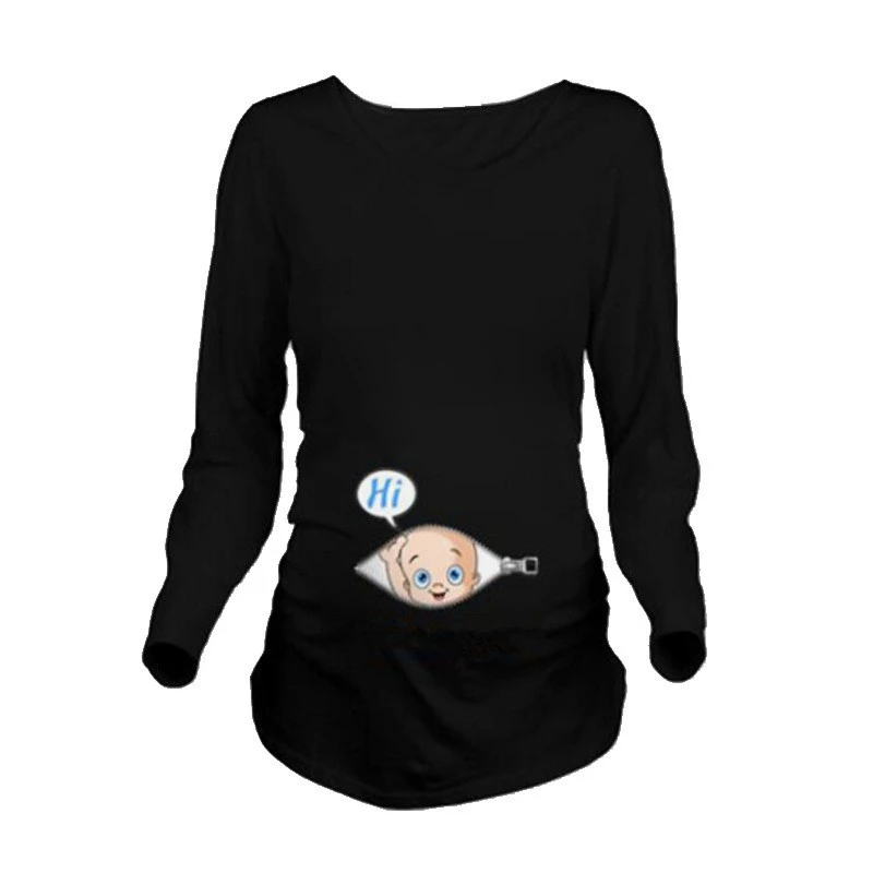 Camiseta feminina para grávidas, camiseta para grávidas,