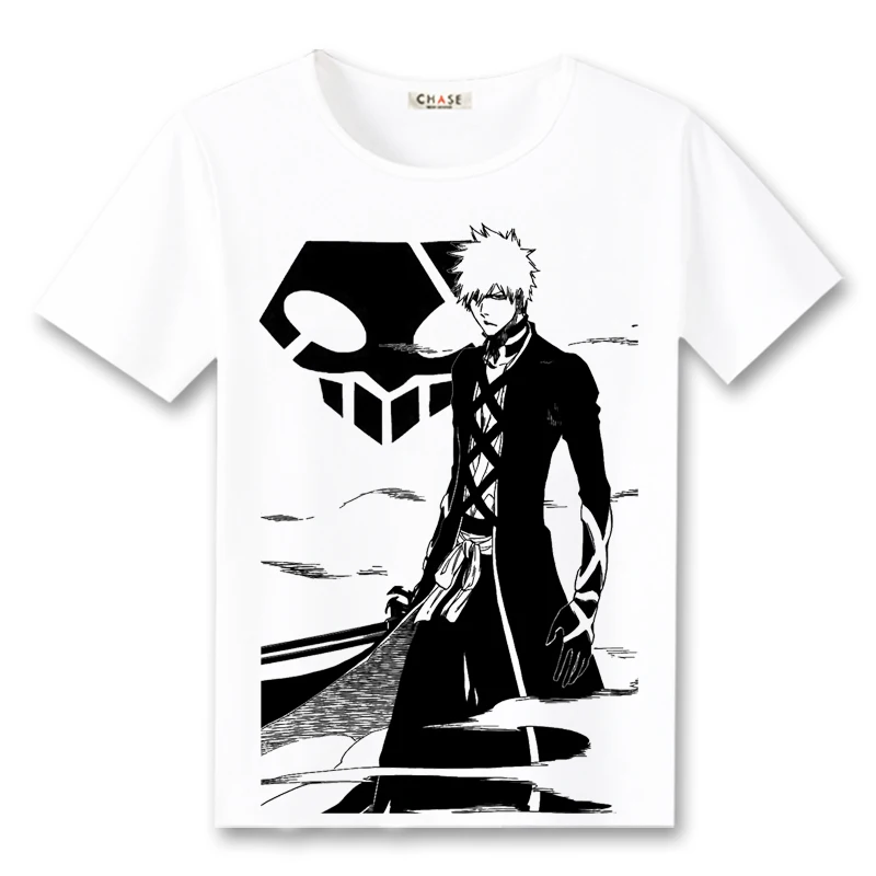 Футболка из японского аниме отбеливающая футболка Hitsugaya Toushirou Кучики Бьякуя