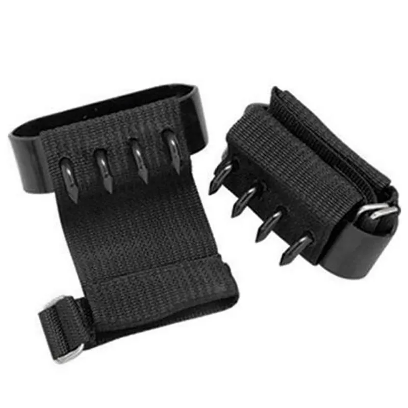 2 шт. открытый горный Альпинизм ручной коготь 4 зубчатые Crampon крючки