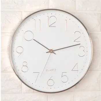 

Modern Wall Clock Living Room Digital Clock Decorative Home Quartz Clock Fashion Hanging Clock Wall Decor Home Decor