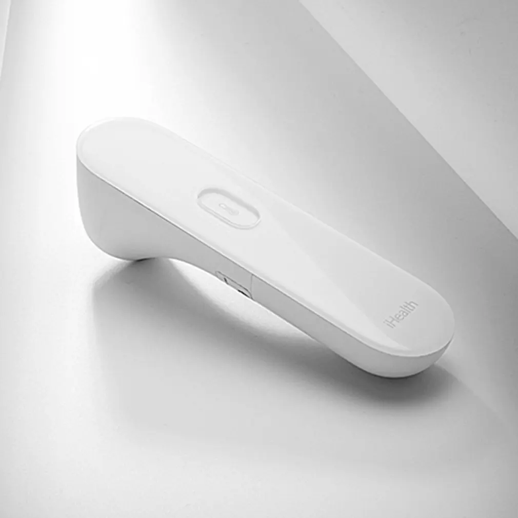 Ihealth термометр Бесконтактный инфракрасный термометр скрытый светодиодный цифровой дисплей с четкими данными легко использовать