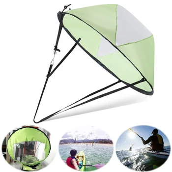 

Foldable Durable Kayak Boat Wind Sail Sup Paddle Board Sailing Canoe Stroke Wind Paddle Rowing Boats Wind With Clear Window Surf