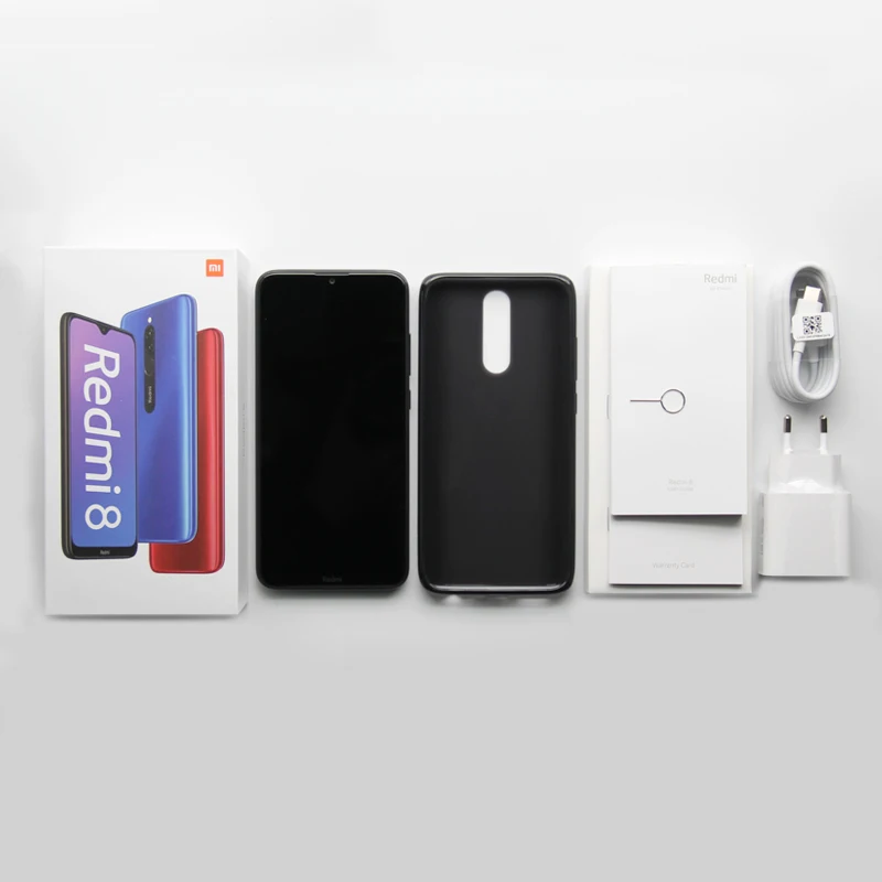 In Stock Global Version Xiaomi Redmi 8 3GB 32GB Snapdragon 439 Octa Core 12MP Dual Camera Mobile Phone 5000mAh Large Battery OTA