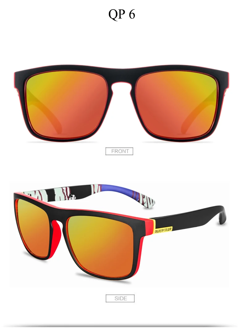 QUISVIKER бренд новые Квадратные Солнцезащитные очки мужские Поляризованные Солнцезащитные очки Ретро винтажные очки женские модные UV400 очки для вождения