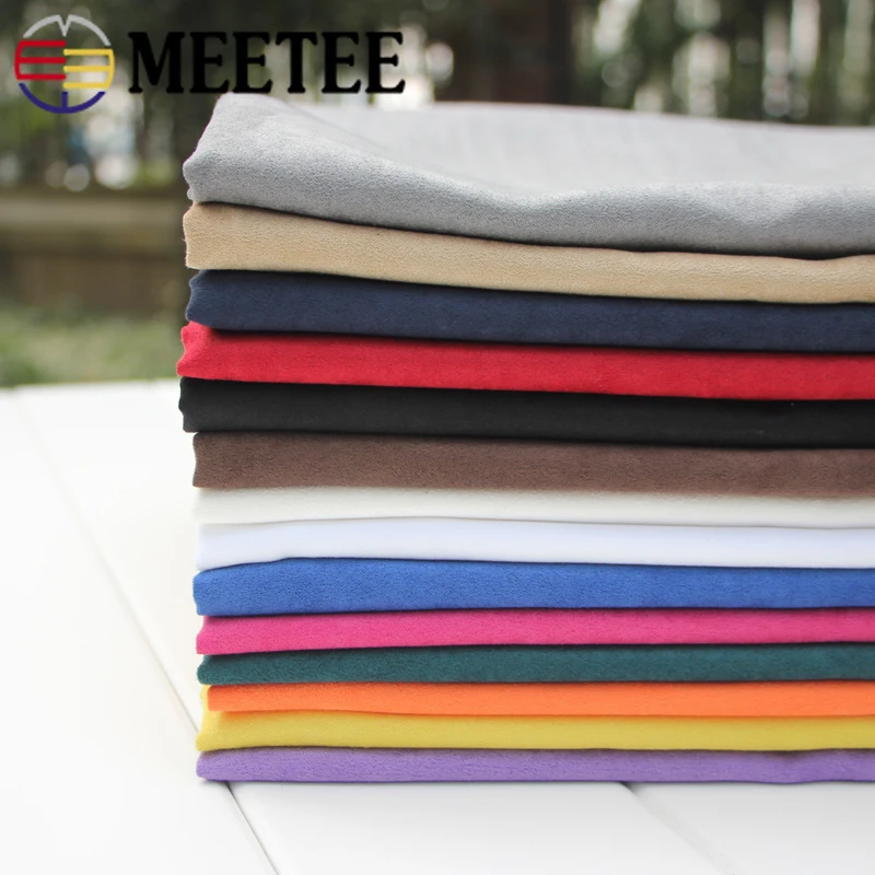 Meetee 50/100x150 см из ткани под замшу, ткань для зима-осень куртка ткань сумки из натуральной кожи чехол для дивана одежда поделки своими руками аксессуары для шитья