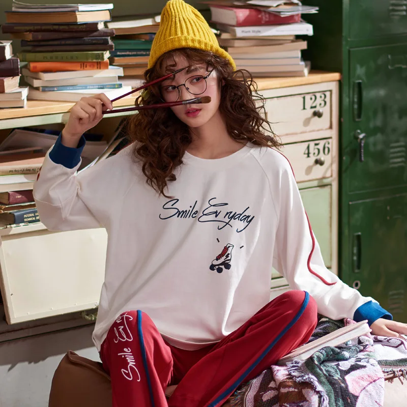 

K303 # series sets of head girl leisure han edition leisurewear M - XXL