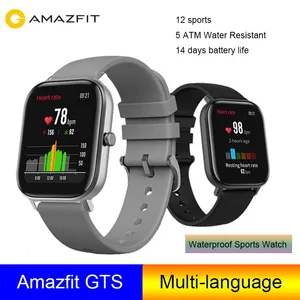 Amazfit GTS Smart Watch 5ATM Watch Resistant 14 days battery life Phone call and message notifications Amazfit bip 2 1 item image