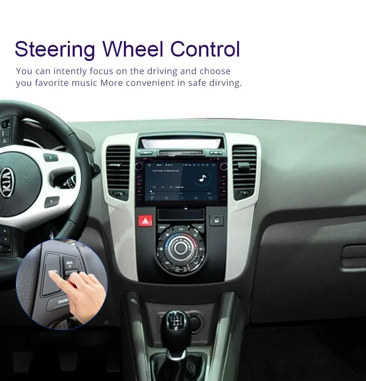 Clearance TOPBSNA Android 9.0 2 Din Car DVD Player for KIA CEED 2009 2010 2011 2012 VENGA WIFI Multimedia Car radio Stereo Headunit RDS AM 10