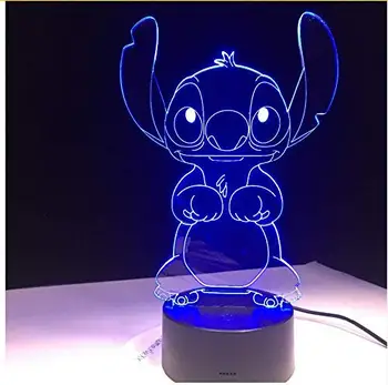 

Cartoon Animal Colorful Creative 3D Lamp LED Night Light Gift Table Lamp for Living Room Children's Room Decoration Night Lamp