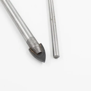 

6x Triangle Drill Bit Tools Set 3-10mm Replacement Alloy Carbide Tip Accessories
