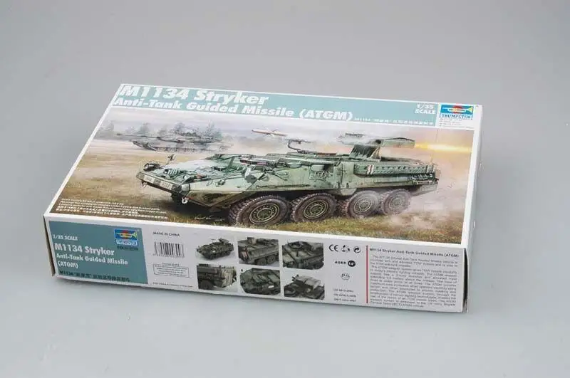 

Trumpeter Model 00399 1/35 M1134 Stryker Anti- Tank (ATGM) Tank model kit