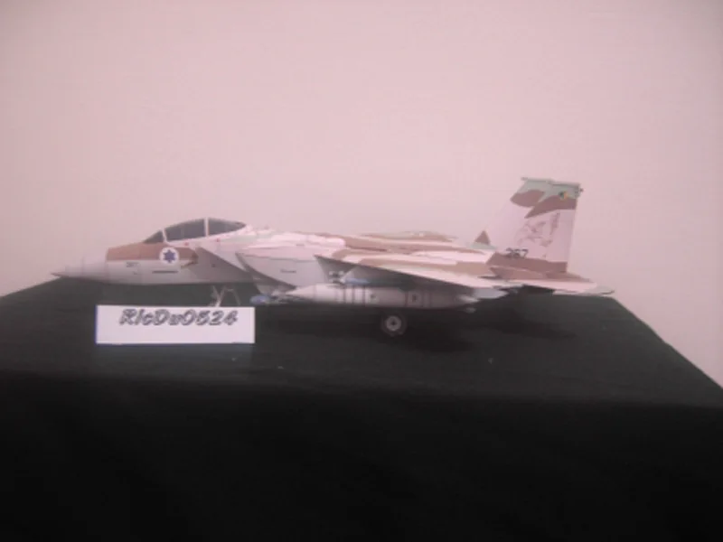 1:100, F-15, Израиль, с покрытием, ястреб, истребитель, сделай сам, 3D, бумажные карты, модели, строительные наборы, строительные игрушки, развивающие игрушки, военная модель