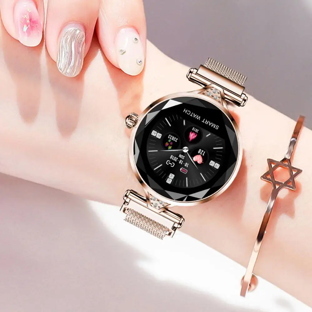 Smart bracelet full color screen female smart wristband healthy exercise calorie monitoring reminder compatible with Android IOS