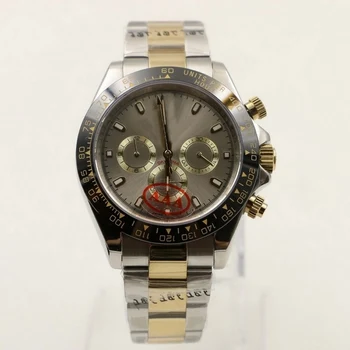 

luxury watch men 39mm AAA DAY TONA Automatic machinery No battery Stainless steel sweeping small dials work watches SY2