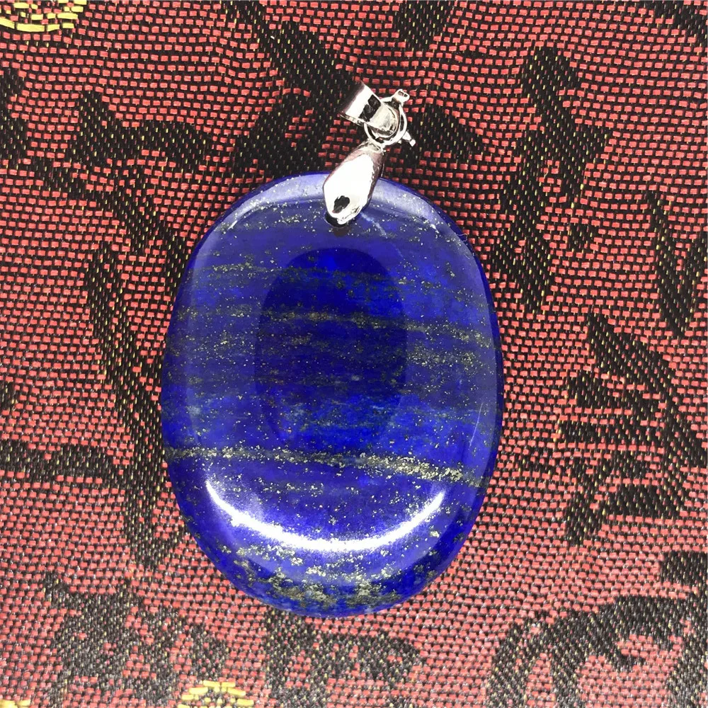 Natural Royal Blue Lapis Lazuli Pendant (1)