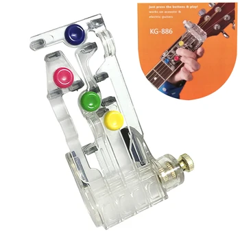 

Classical Guitar Learning System Tuner Tool Beginner Practice Training ABS Teaching Aids Lightweight Portable Pain-proof