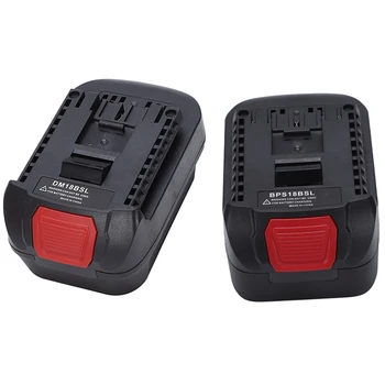 

DM18BSL Battery Converter Adapter for Milwaukee 18V M18 Dewalt 20V Battery DCB200 Used to for 18V Tool & BPS18BSL