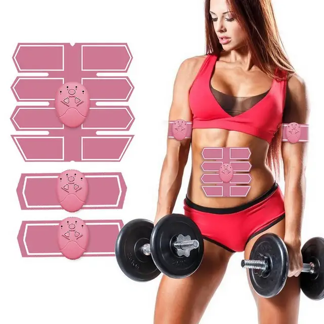 US $12.50 Muscle Stimulator Body Fitness Massager Slimming Shaper Machine Abdominal Muscle Exerciser Training