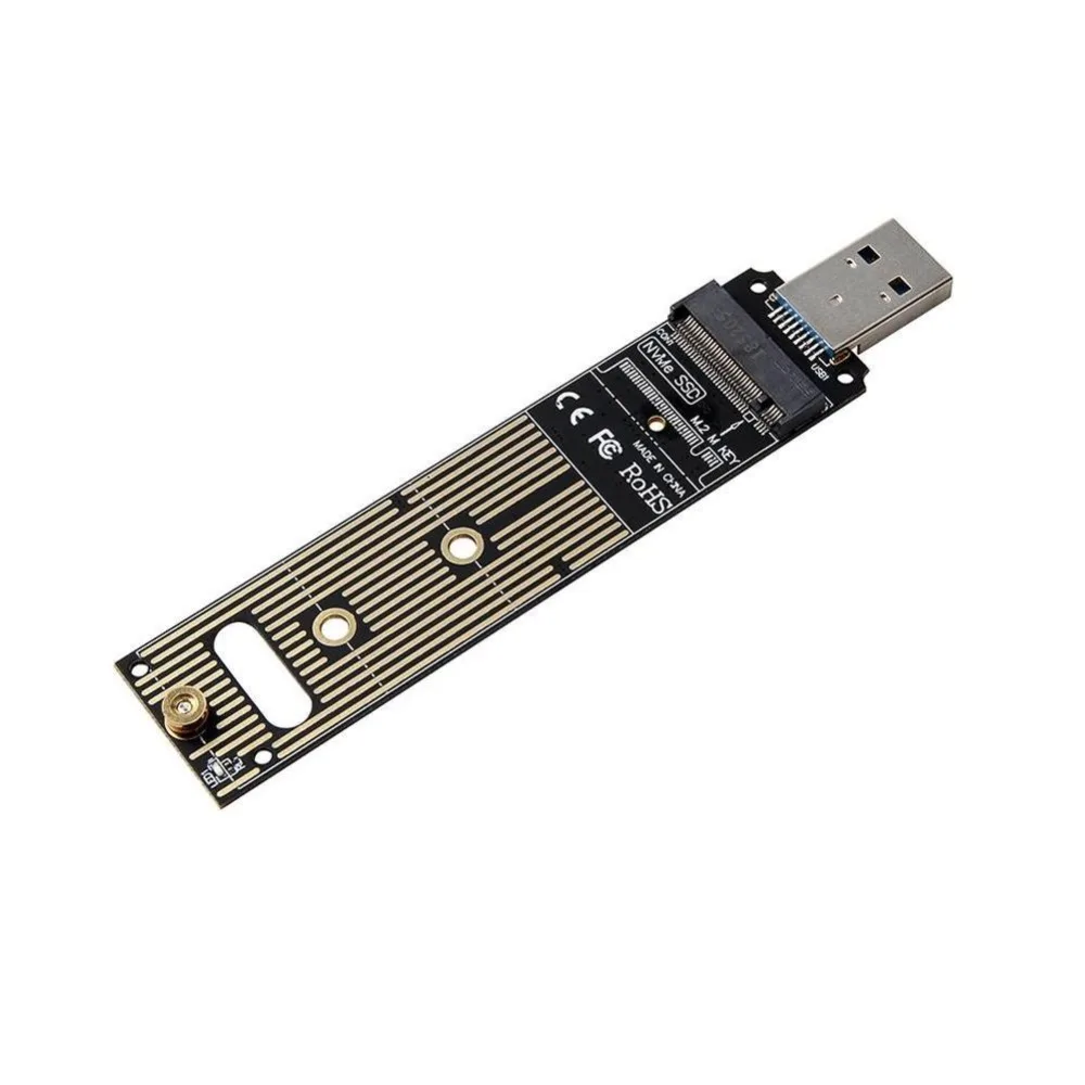 USB 3,0 для Nvme Jimier M-chave M.2 NGFF SSD PCBA Conveter Adaptador Card Tipo de Disco Externo