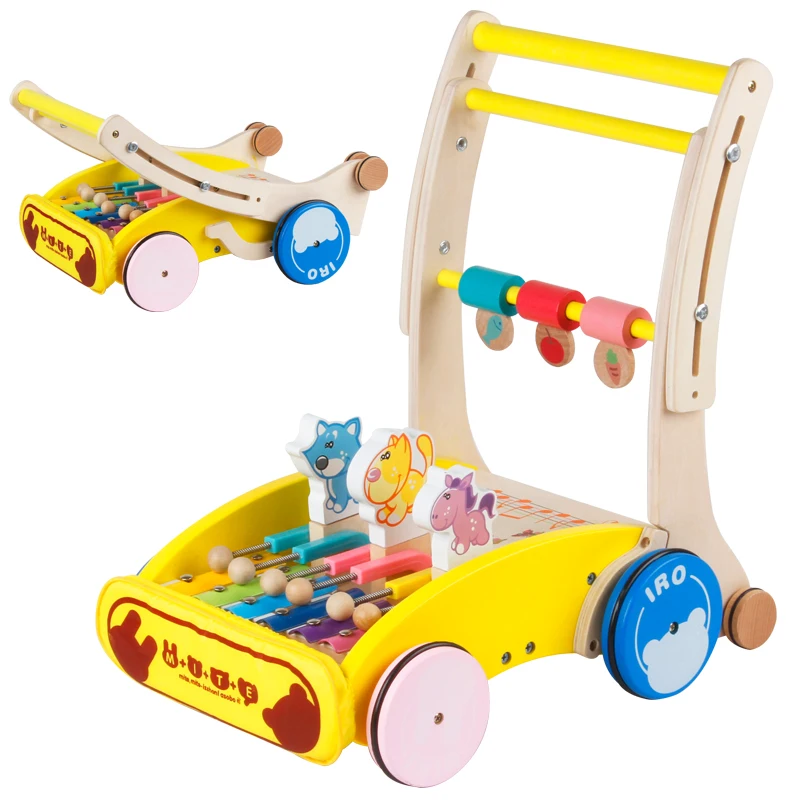 fold-baby-wooden-walker-with-musical-cartoon-animal-height-and-speed-can-adjust-baby-walker-multifunctional-cute-baby-walker