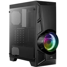 Корпус Aerocool Aero Engine RGB-G-BK-v2 черный без БП ATX 3x120mm 2xUSB2.0 1xUSB3.0 audio bott PSU