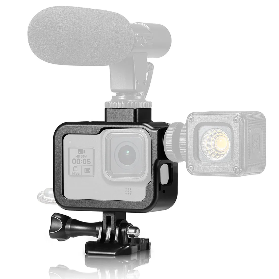 Для экшн-Камеры Gopro Hero 8 рамка чехол пограничной защитной крышки Корпус крепление для Gopro Hero 8 защиты аксессуар