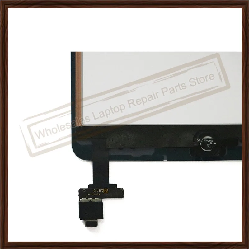iPad mini12触摸带返回键总成带小板 原装白色5 (1)