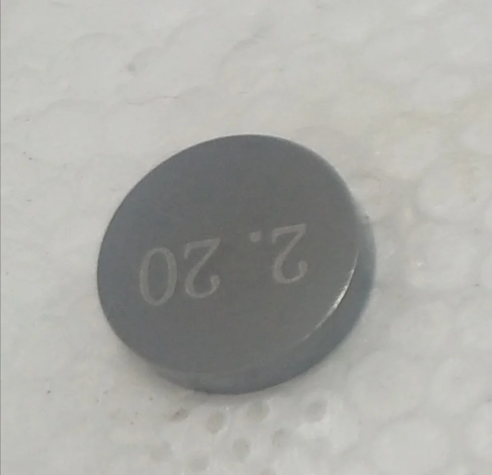 1 piece Adjustable Valve Shims 9.48 mm For Suzuki DRZ400 DR Z400 E S SM