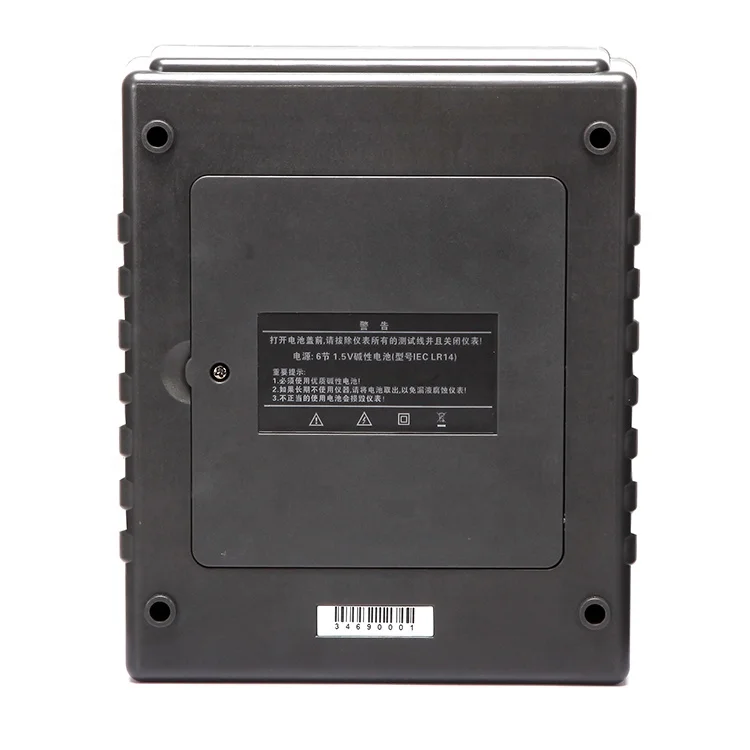 ETCR3460B 5000V,0.1Mohm - 400Gohm ,AC/DC0V-750V high performance hv insulation r