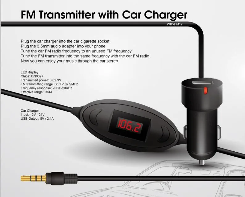 Автомобильный комплект Handsfree 3,5 мм AUX аудио музыкальный приемник плеер Hands free динамик 2.1A Сири, голосовой Поддержка Bluetooth громкой связи Полезная