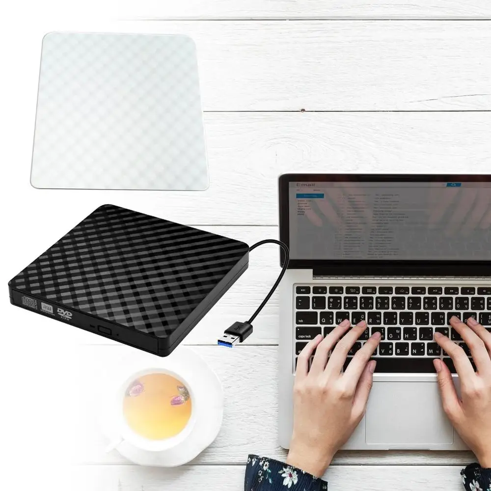 Usb3.0 Dvd-Rom горелка рельефный 3D Алмазный Узор внешнее записывающее устройство для Dvd Оптический привод коробка настольный компьютер ноутбук универсальный