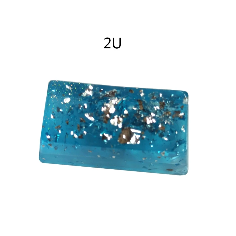 

1Pc 2U Handmade Customized OEM R4 Resin Keycap Keyboard RGB Translucent Keycap