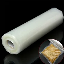 Quality 15CMx500CM Vacuum Heat Sealer Food Fresh Saver Bag Rolls Food Storage Bags Fresh-keeping Bag Flim Kitchen Packaging Tool 