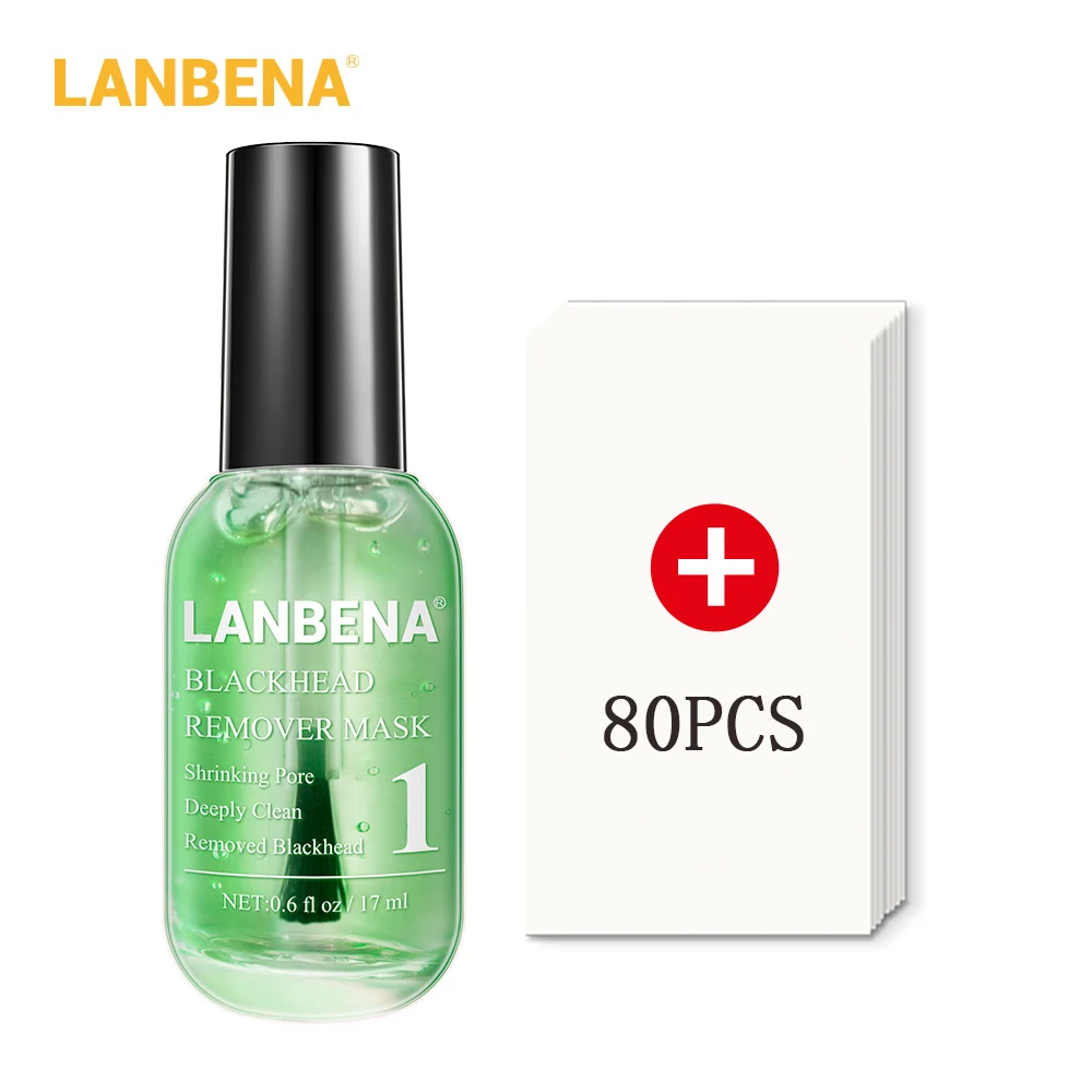 Blackhead Mask Serum LANBENA стиль, сыворотка для лица, глубокое удаление черных точек, очистка, усадка пор, разглаживание пудра «Essence», уход - Вес нетто: Blackhead Mask Serum