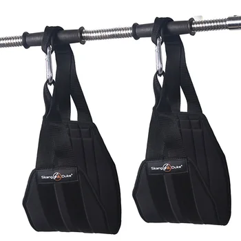 

Fitness AB Sling Straps Abdominal Heavy Duty Muscle Training Support Hanging Belt Chin Up Sit Up Bar Pull Up Suspension Belt
