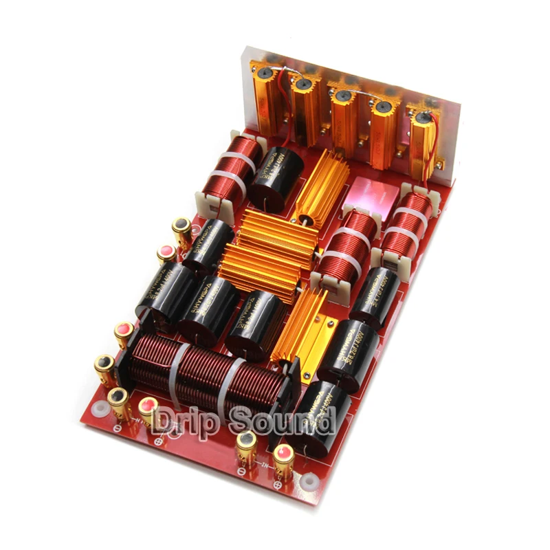 1pcs 3 Way 3 Unit 1800W Hi-Fi Crossover Audio