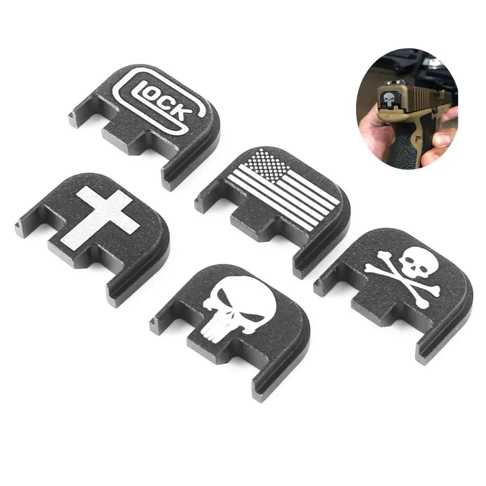 Glock Rear Slide Plate Cover for 17 19 20 21 22 23 24 25 26 40 41 Gen 5 | Спорт и развлечения