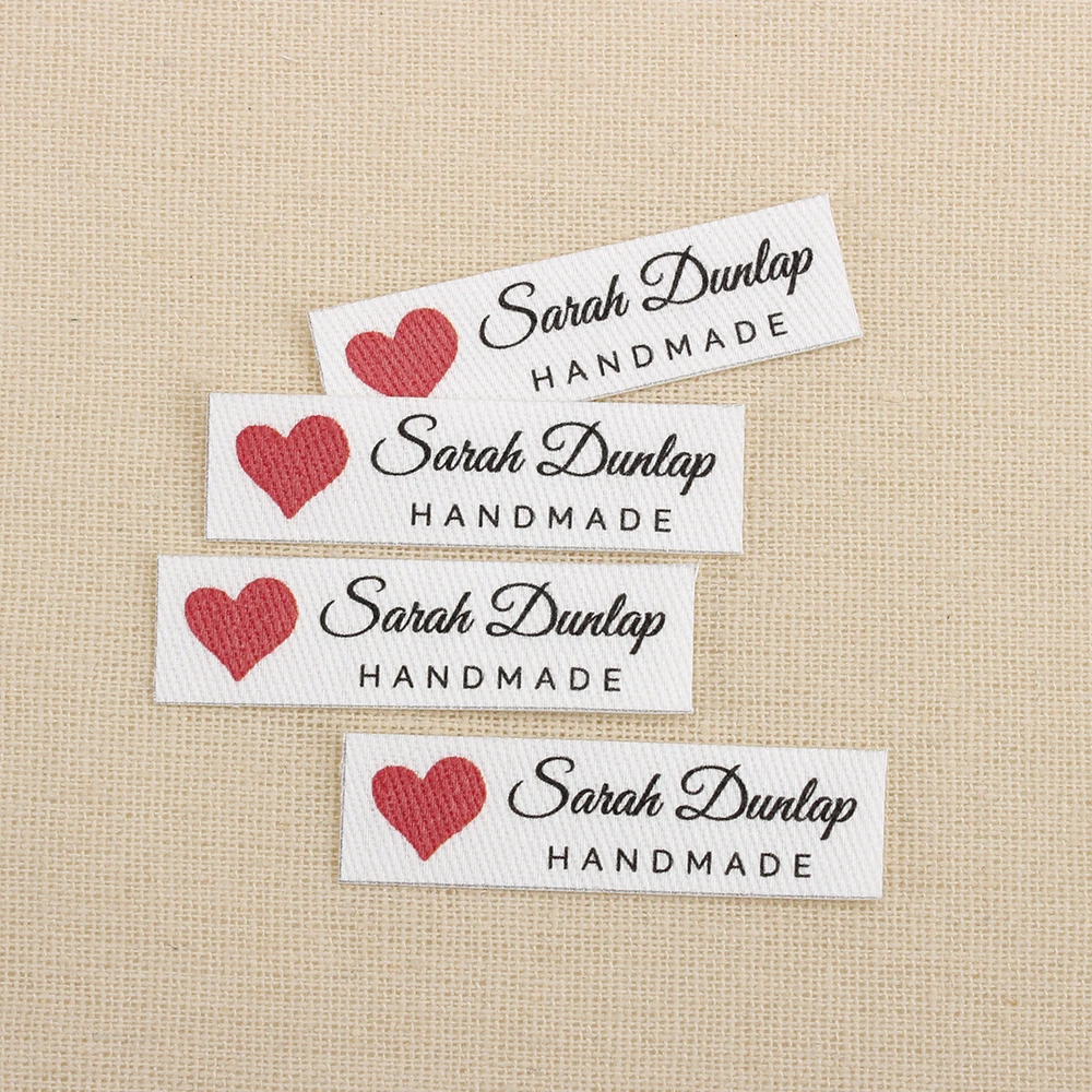 

112pcs Custom Ironing Labels, Logo or Text, Personalized Brand , Clothing Labels, handmade, iron on (TB3074)