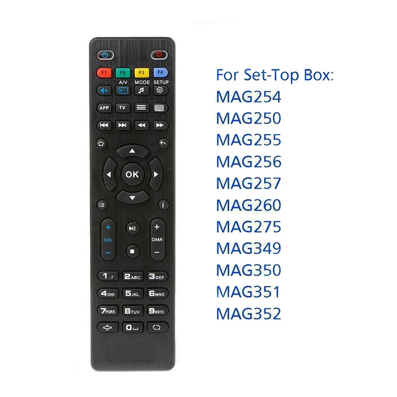 

1 Pcs Replacement Remote Control Durable for MAG254 MAG250 MAG260 261 IPTV Box GV99