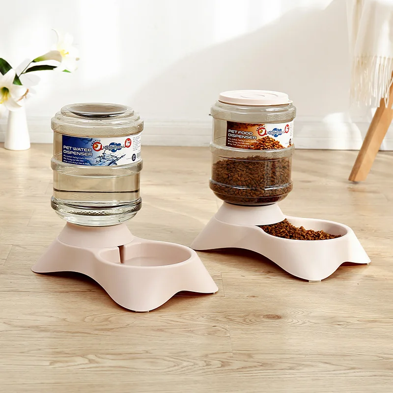 

Pet Automatic Feeder Dog Cat Drinking Bowl For Dog Water Drinking Cat Feeding Large Capacity Dispenser Pet Cat Dog cat feeder