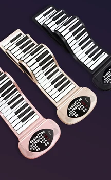 

Hand-rolled electronic piano portable 88-key female beginner professional thickened home folding keyboard
