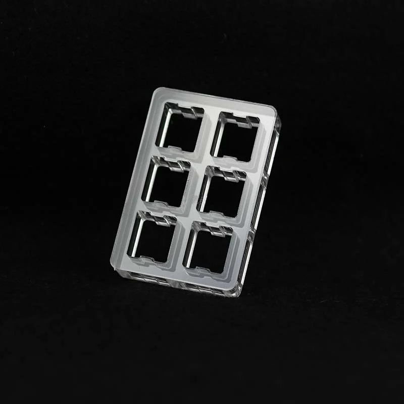 Transparent Acrylic Plate for Switch Testing and Display