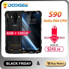 DOOGEE S90 модульный смартфон Helio P60 Восьмиядерный NFC 6,18 FHD+ Android 8,1 IP68/IP69K 6 ГБ 128 ГБ 16 МП камера 4G мобильный телефон