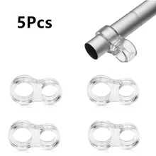 5pcs Door Stopper Transparent Door Handle Buffer Baby Safety Children Protection Walls and Furniture Stop Kitchen Bedroom
