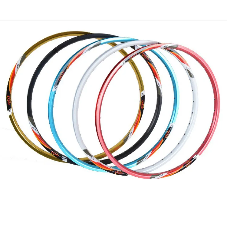 

26-Inch 32 Hole Disc Brakes Circle Bicycle Mountain Bike BMX Double Layer Aluminum Alloy Rims